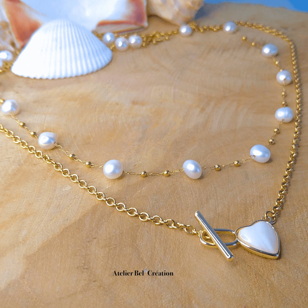 Collier Perle de culture « Perliana » - Atelier Bel’Création