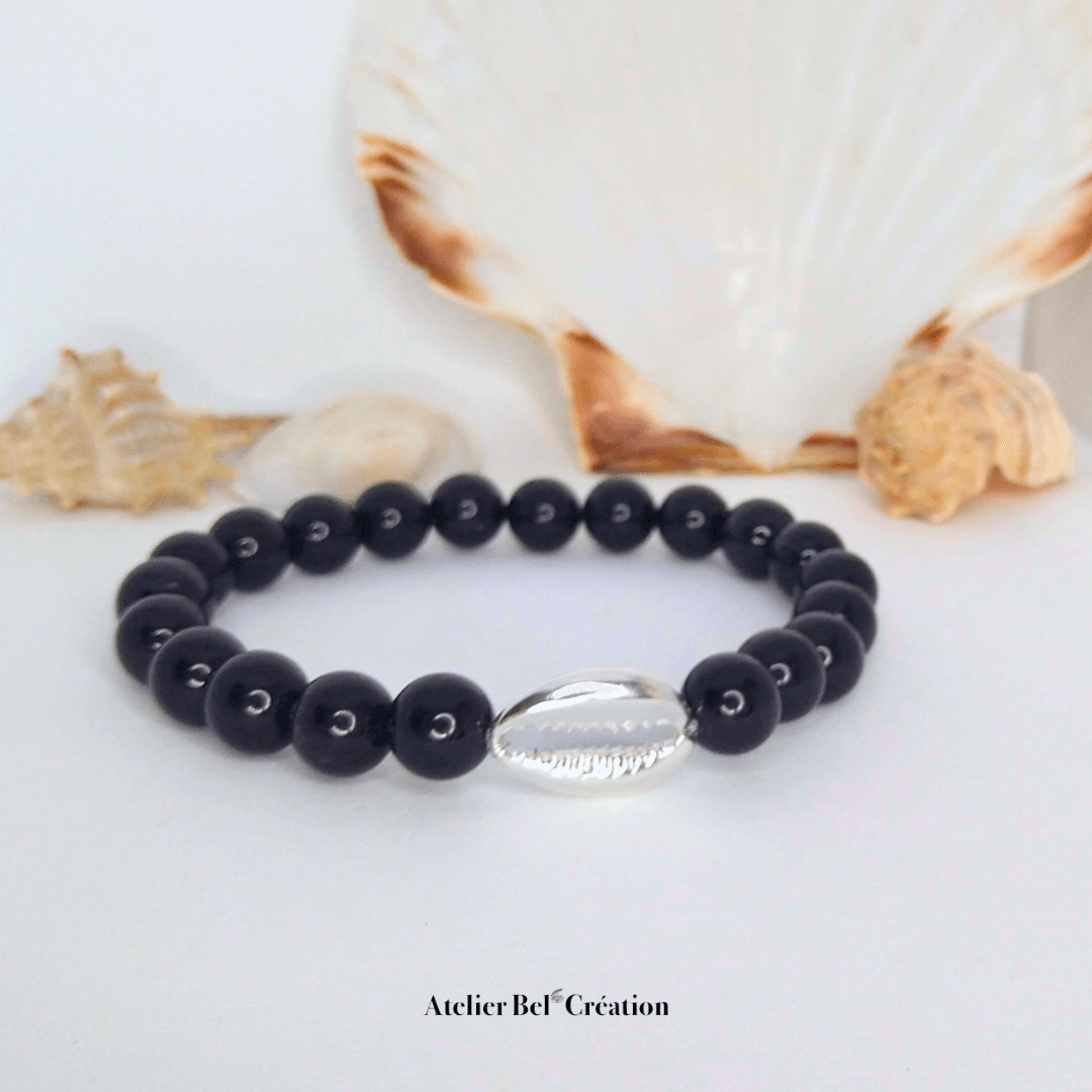 Bracelet homme Coquillage « Poséidon » - Atelier Bel’Création