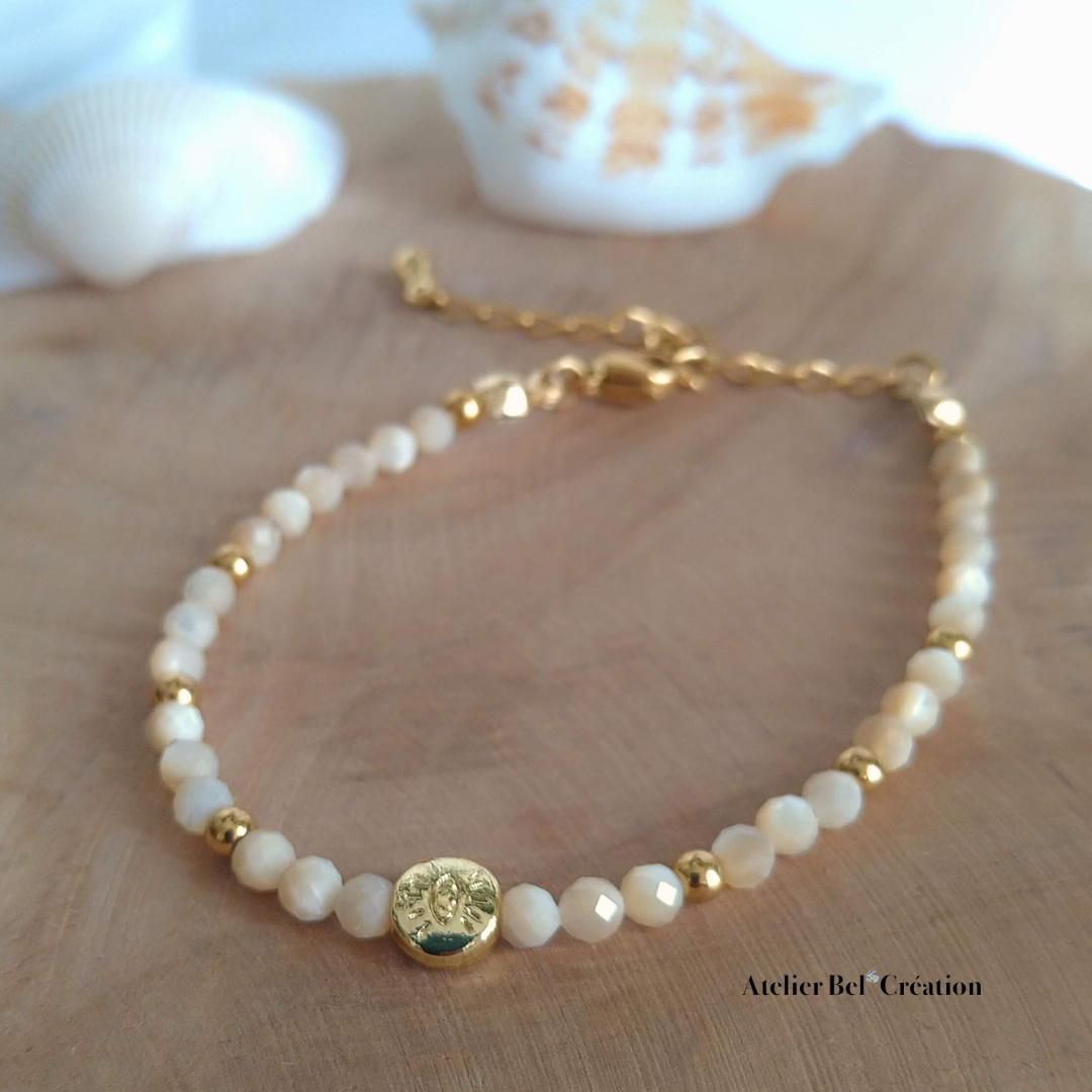 Bracelet nacre « Iris »