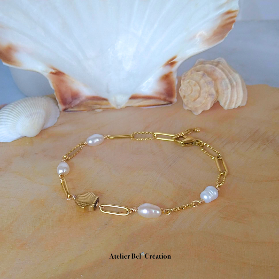 Bracelet Perles de culture « Nausicaa »