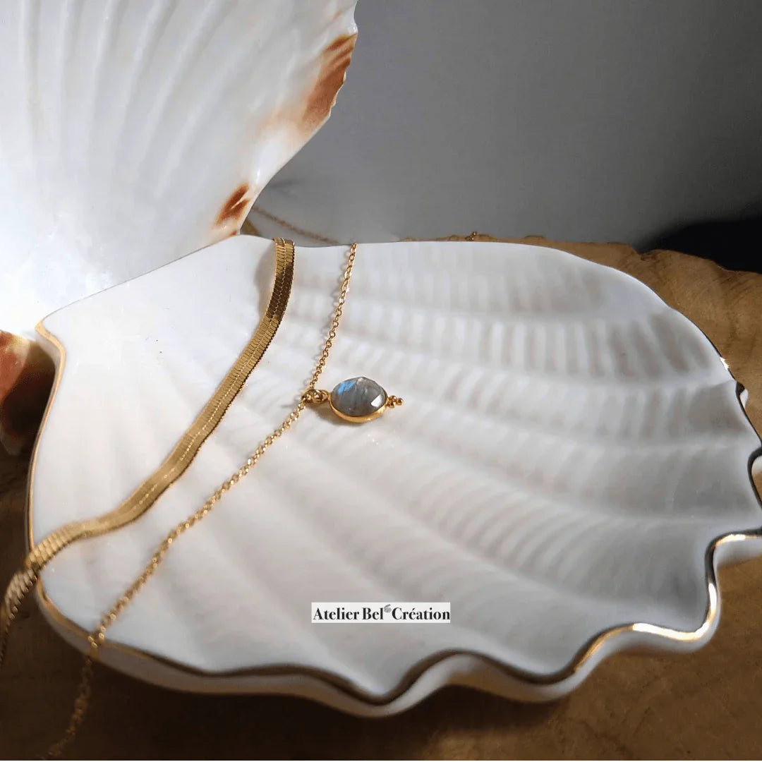 Collier multirang « Cathia » - Atelier Bel’Création