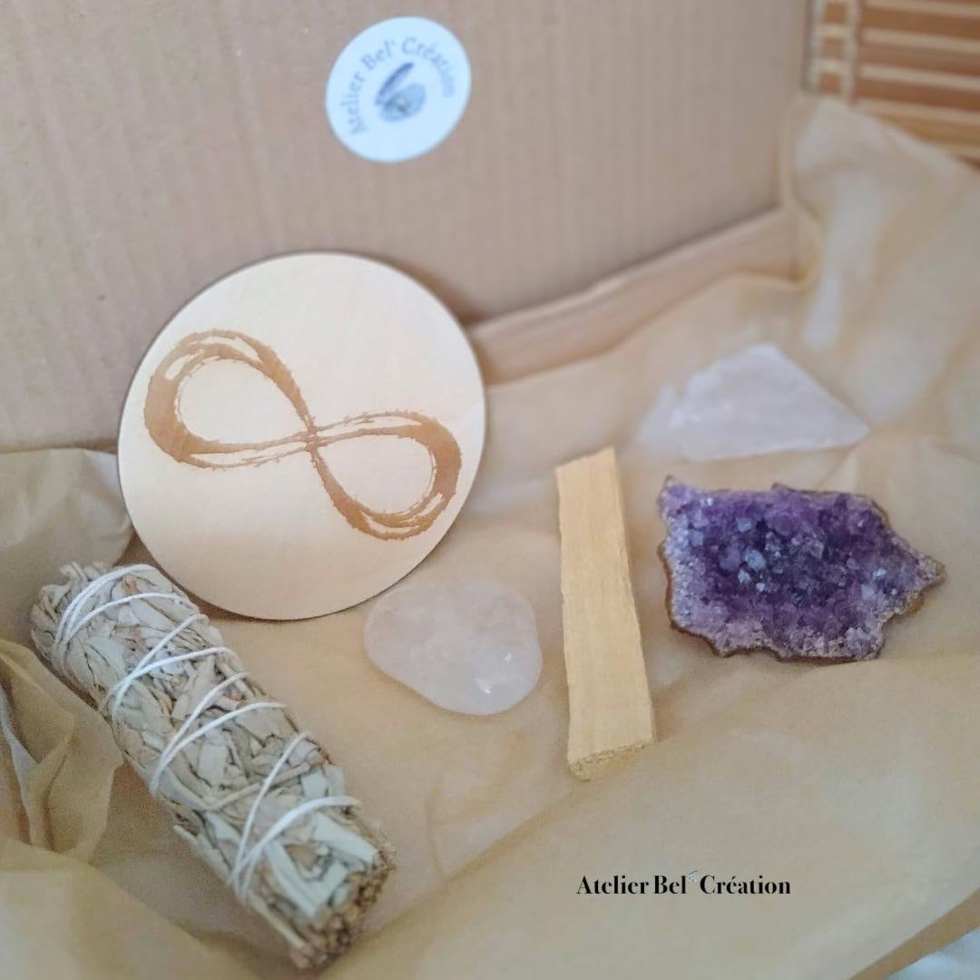 Kit de rechargement et de purification des pierres