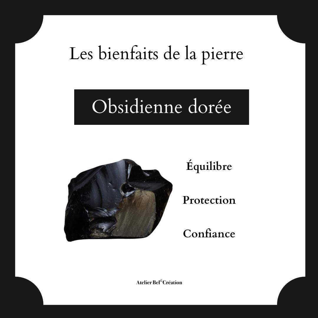 Bi-material necklace, Opal and Obsidian gemstone beads, fish pendant, gold-plated stainless steel