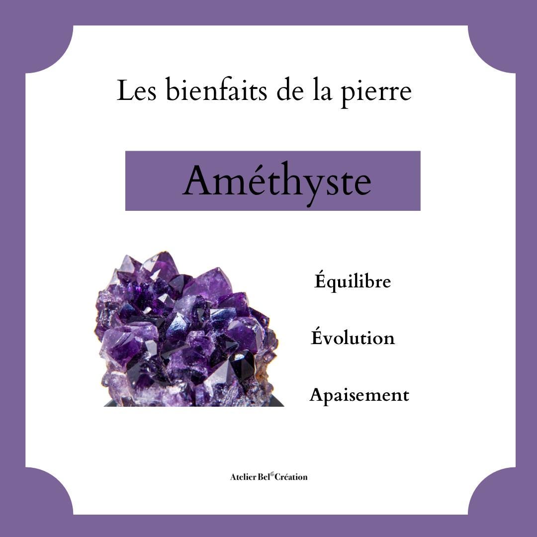 Natural Amethyst gemstone Bracelets, violet | golden stainless steel, shell