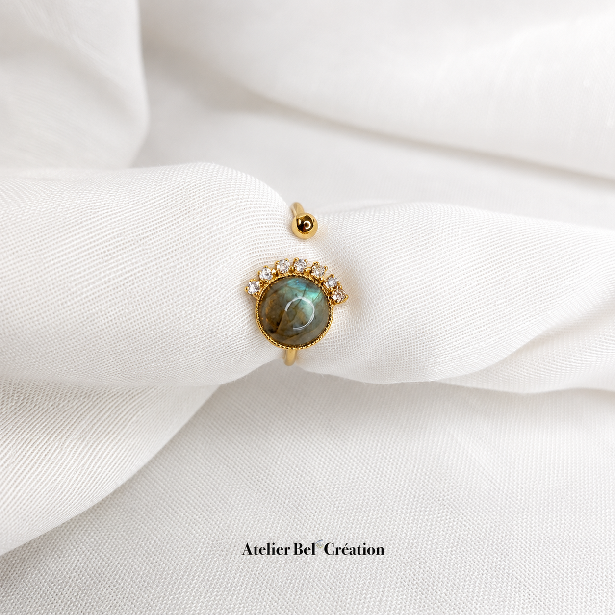 Bague ouverte « Lucia »
