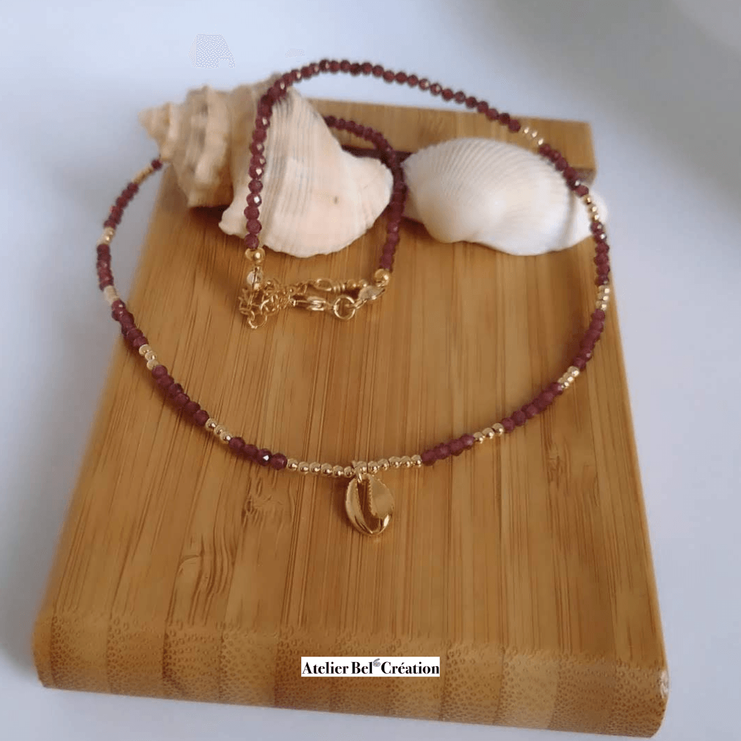 Collier choker fin « Love connection » - Atelier Bel’Création