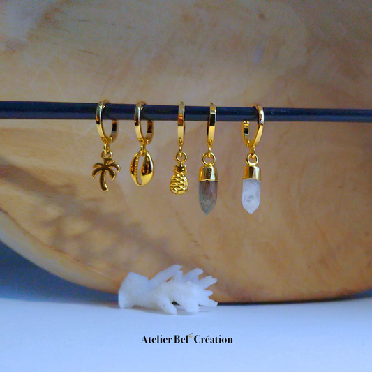 Mini créole, mono boucle d'oreille