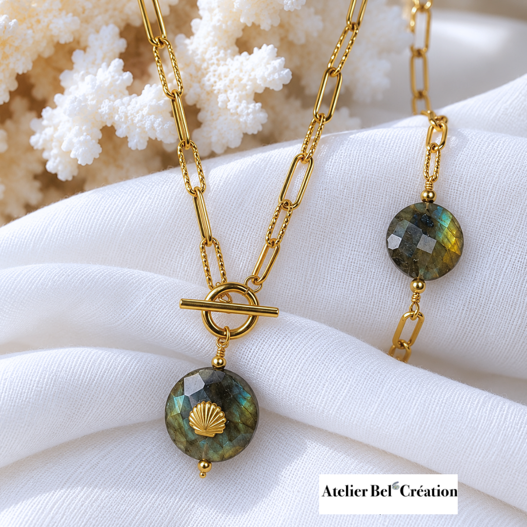 Parure « Puissance intérieure » Labradorite
