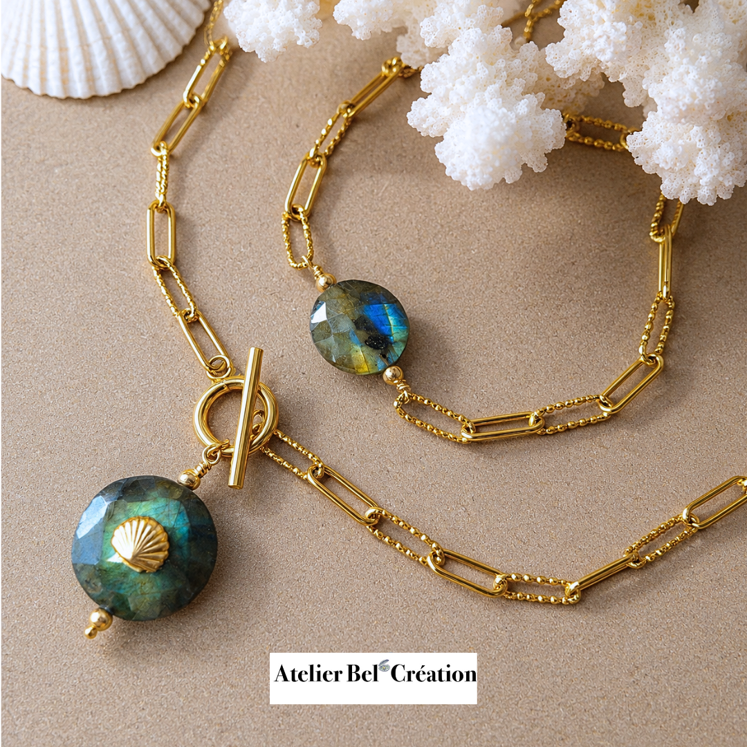 Parure « Puissance intérieure » Labradorite