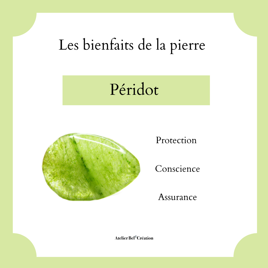 Bienfaits de la pierre Péridot