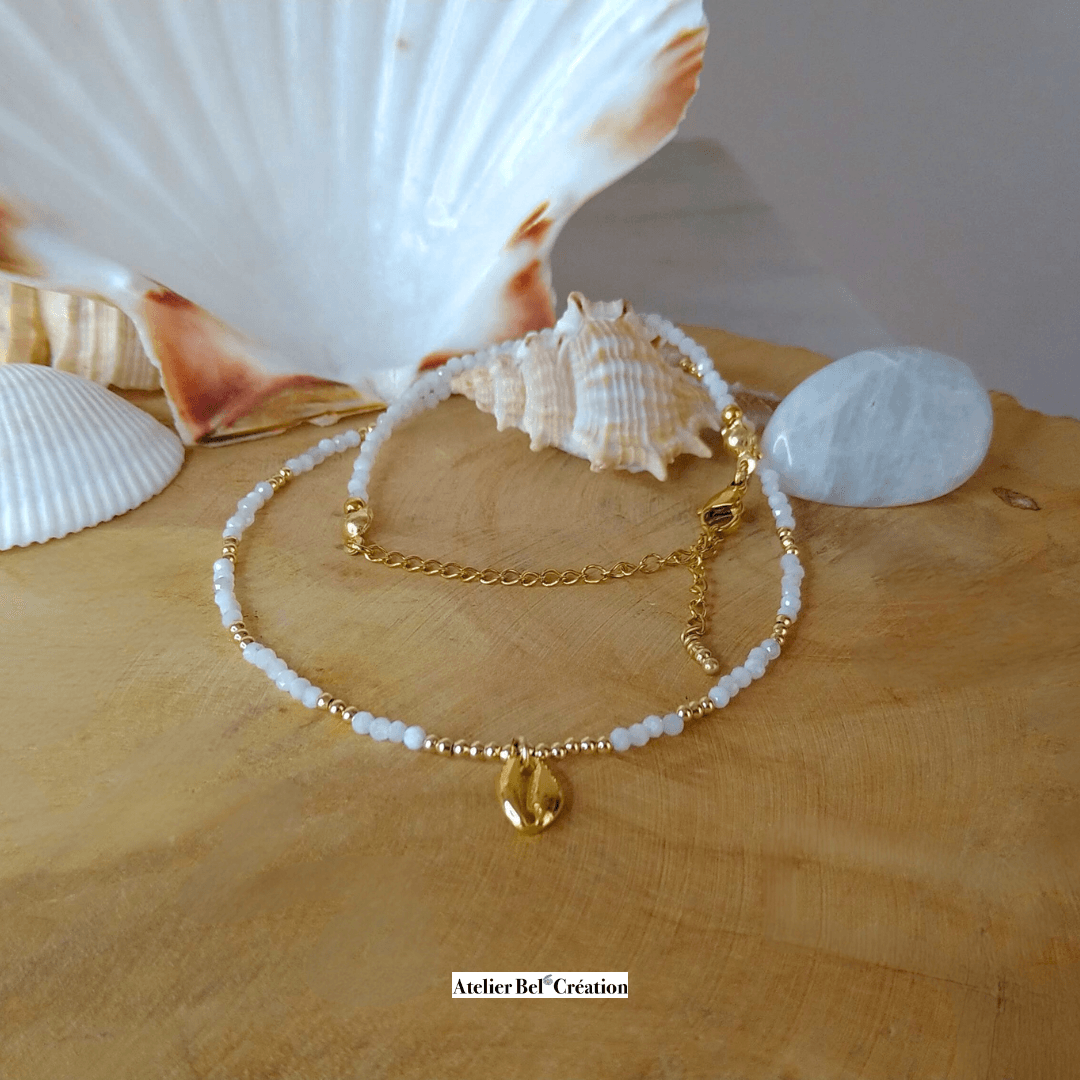 Collier choker fin « Love connection » - Atelier Bel’Création