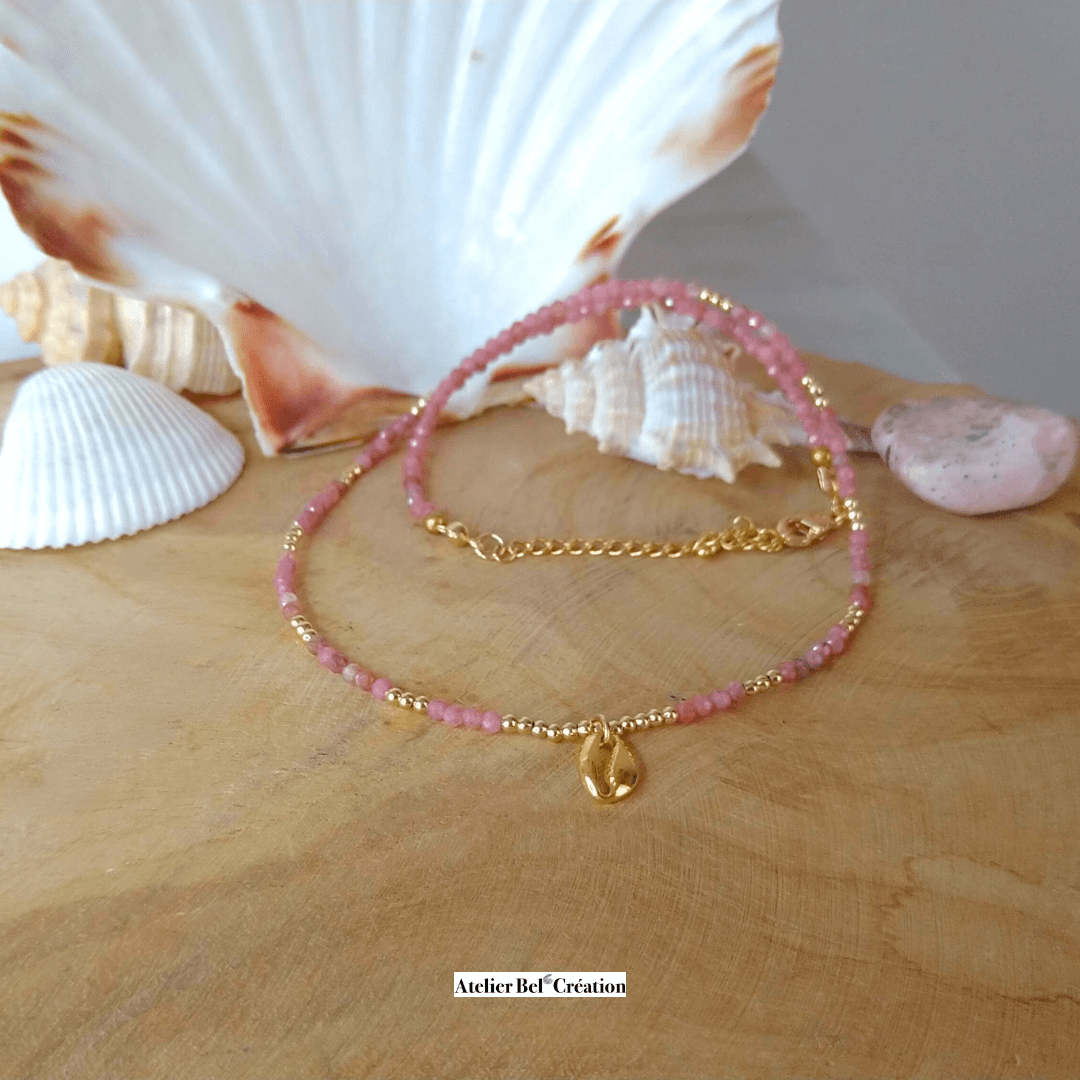 Collier choker fin « Love connection » - Atelier Bel’Création