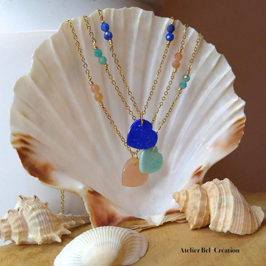 Collier pendentif coeur
